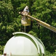 Easy does it (Mike helping, Walter in Lift)